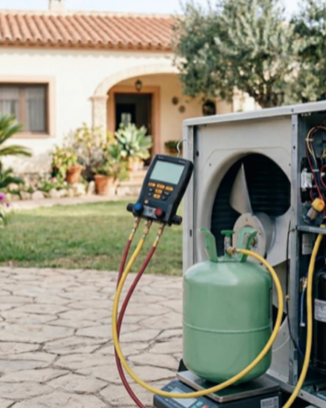 Carga gas